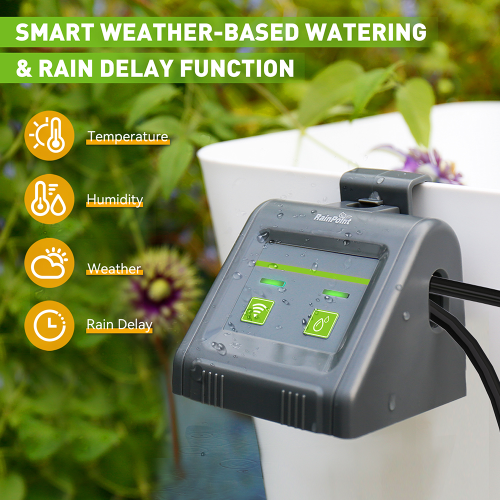 RAINPOINT Tuya Automatic Water - đánh giá và giá Plant Parent App